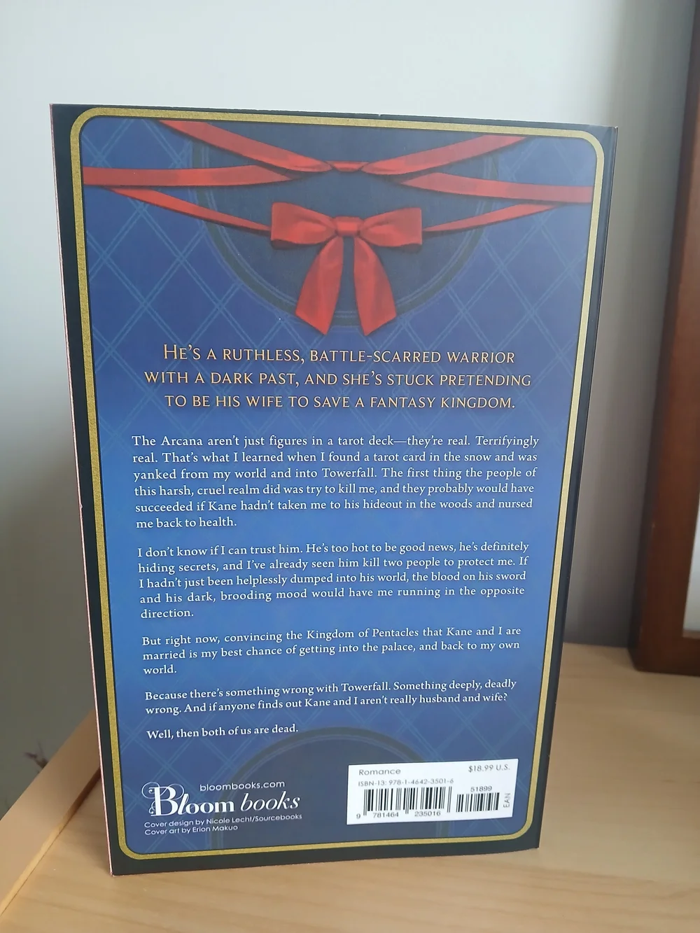 Paperback Copy Of The Empress - Tarot Inspired Book By Kristin Cast